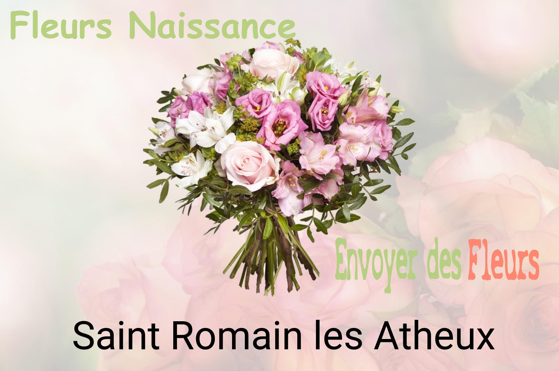 Bouquet de fleurs de naissance livré à Saint-Romain-les-Atheux