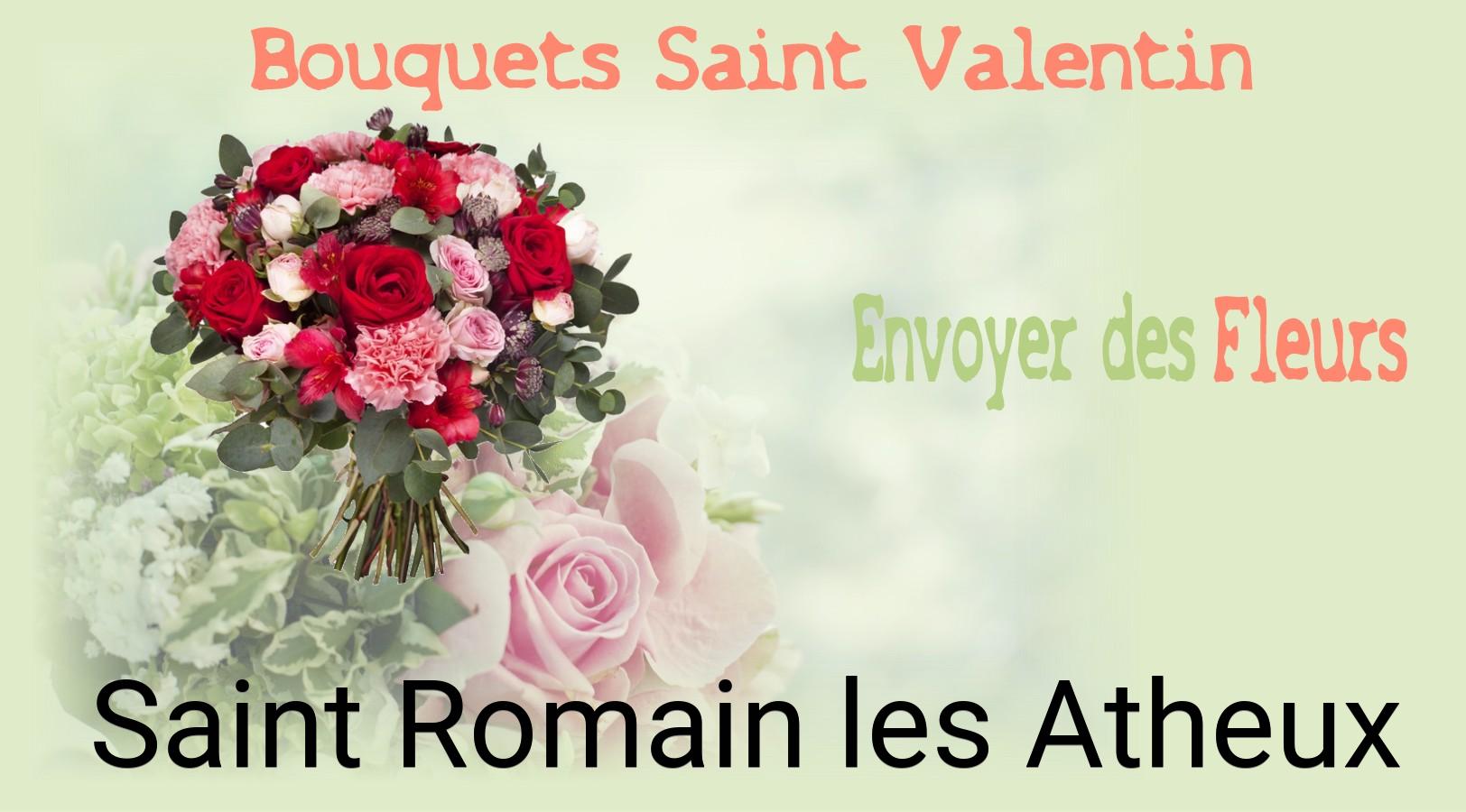 Roses de Saint-Valentin livrées à Saint-Romain-les-Atheux